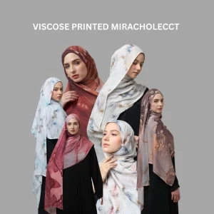 VISCOSE PRINTED SCARF GRADASI MIRACHOLECCT